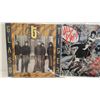 Image 2 : LP's (4) & 45's (11) : including Glass Tiger; Hall & Oats; Bee Gees; Kiss; Rolling Stones; Alabama; 