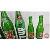 Image 3 : 7-Up Bottle Collection (6)  (Tallest Measures : 12"H)