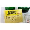 Image 7 : 7-Up Bottle Collection (6)  (Tallest Measures : 12"H)