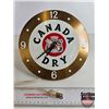 Image 1 : CANADA DRY Electric Clock  (9"Dia)