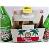 Image 4 : CANADA DRY Collection : Bottles (4) & Tahiti Treat Carrier  (Tallest Bottle Measures : 12"H)