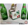 Image 8 : CANADA DRY Collection : Bottles (4) & Tahiti Treat Carrier  (Tallest Bottle Measures : 12"H)