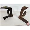 Image 4 : Shoe Lasts (2) : Cast Iron (Both Measure : 7-3/4"H)