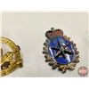 Image 20 : Canadian Militaria Collector Group : Incl.  - Rank Insignias - Badges - Magazine Ads