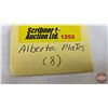 Image 11 : License Plates (8) : Alberta (1960's - 1970's) (Measure : 6"H x 12"W)