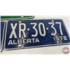 Image 8 : License Plates (8) : Alberta (1960's - 1970's) (Measure : 6"H x 12"W)