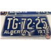 Image 9 : License Plates (8) : Alberta (1960's - 1970's) (Measure : 6"H x 12"W)