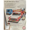 Image 6 : International Truck Ephemera Magazine Ads (21) w/ Cap (Mostly 1960s)