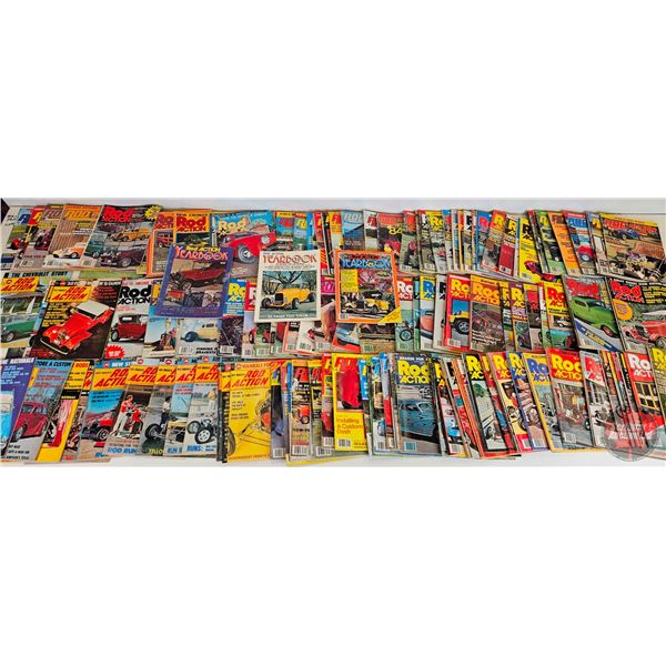 Rod Action Magazines (155) (1970's - 1980's) (Very Heavy) (Box Weighs 53lbs)