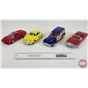 Image 1 : Die-Cast Cars (4) - Impala - Woody Wagon - Porsche - Ferrari (Scale 1:24)