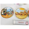 Image 3 : Vintage Baby Collector Combo : Looney Tunes Collector Plates; Bottle, Ornament; Magazine Ads