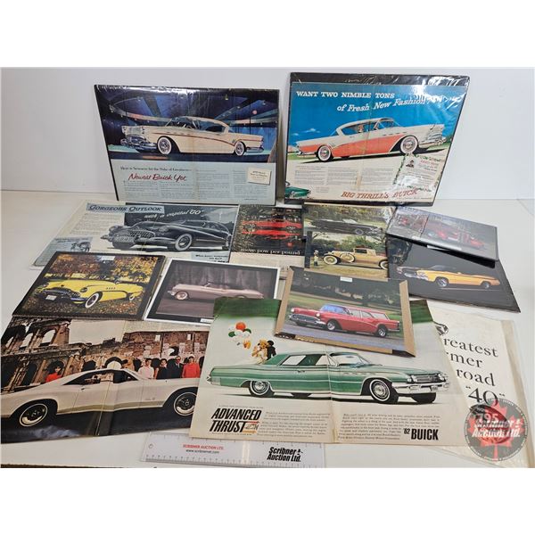 Collection of Buick Magazine Ads (14) (Vintage) (Variety)