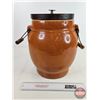 Image 6 : Medalta 3 Gal Imperial ICE WATER Crock with Spigot (Custom Wood Lid) (14"H)