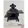 Image 9 : Antique Miniature Cast Iron Toy Stove "Crescent " w/Iron/Trivet/Lifter (11-1/2"H x 13-1/2"W x 7"D)