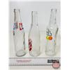 Image 5 : Bottles (3) (Clear) : - Pepsi-Cola - Calgary - Crush (Tallest Measures 9-1/2"H)