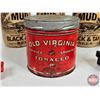 Image 3 : Collector Combo: Mississippi Mud Jugs (3); Old Virginia Tobacco Tin; Cig Rollers (2); Burlap Sacks (
