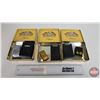 Image 5 : Cigar Boxes (3) "RITMEESTER" & Promotional Zippo Items (6) : Lighters (4) & Tape Measures (2) (Each 
