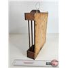 Image 8 : Promotional Clock MEISEL Hardware (Batt Op) (Mounted in Wooden Frame) (Wood Frame Measures: 13-1/4"H