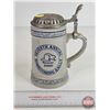 Image 20 : Beer Steins (3) - Engraved / Pewter Decorative / Germany "1970" "1973" - Ceramic : Domex Made in Ger