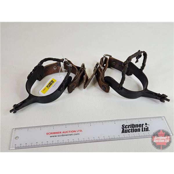 Pair of Bull Riding Spurs