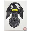 Image 3 : Eagle Door Knocker (Iron Art) (8-1/2"H x 5-3/4"W)