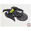 Image 4 : Eagle Door Knocker (Iron Art) (8-1/2"H x 5-3/4"W)