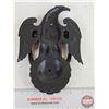 Image 8 : Eagle Door Knocker (Iron Art) (8-1/2"H x 5-3/4"W)
