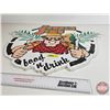 Image 2 : Sign : JUNGLE JIM'S Food ' n Drink (MDF Board Sign) (3/8"Thick x 21"H x 24"W)