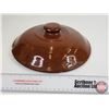 Image 3 : Crock Lid (Note : Chipped) (Measures : 11-1/2" Dia)