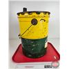 Image 3 : Co-Op Five Gallon Pail w/Lid & Spout  (Measures : 15-1/2"H x 12"Dia)
