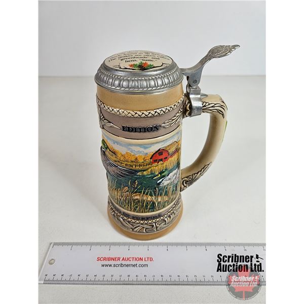 Ducks Unlimited Stein : The Waterfowl Series by the Carolina Collection : Second 1988 Edition #25387