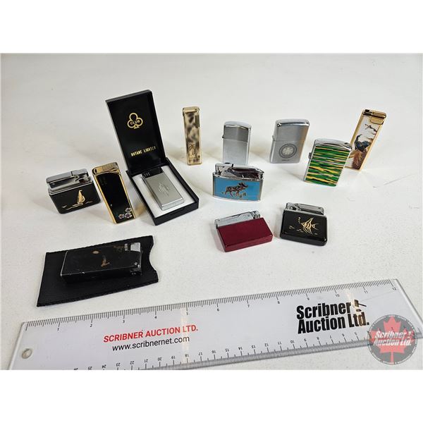 Lighter Collection (12) (Variety) (Must See Pictures for Styles / Types / Varieties)