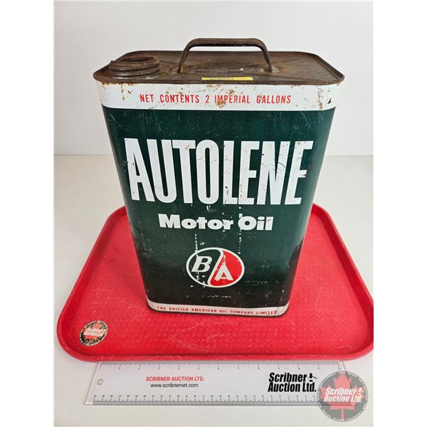 B/A 2 Gallon Oil Can (13-3/4"H X 8-3/4"W x 5-3/4"D)