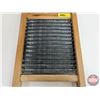Image 3 : Small Washboard "THE ZING KING" Lingerie : National Washboard Co. No. National 703 (Metal Style) (Me