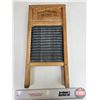 Image 4 : Small Washboard "THE ZING KING" Lingerie : National Washboard Co. No. National 703 (Metal Style) (Me
