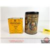 Image 4 : Twinings Tea Tins (2) (Tallest Measures: 5-1/2"H)