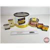 Image 1 : Tins (6) : Fleischmann; Blue Ribbon; Koban; etc  (Largest Measures: 6-1/2"H x 8-1/4"Dia)