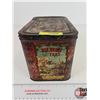 Image 5 : BEE BRAND Tea Tin (6"H x 8-1/2"W x 5-1/2"D)