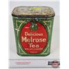 Image 1 : Melrose Tea Tin  (9"H x 7"W x 4-3/4"D)