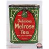 Image 2 : Melrose Tea Tin  (9"H x 7"W x 4-3/4"D)