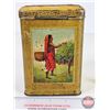 Image 4 : Ram Lal's Pure Tea Tin  (6"H x 4"W x 4"D)