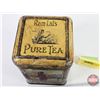 Image 6 : Ram Lal's Pure Tea Tin  (6"H x 4"W x 4"D)