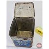 Image 8 : BRAID'S BEST BLUE LABEL TEA Tin  (5-3/4"H x 4"W x 4"D)
