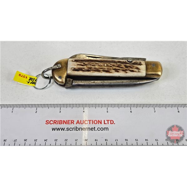 Canadian Army Style Jack Knife with Marlin Spike "M. S. Ltd. XX"