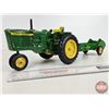 Image 2 : John Deere Toy Tractor with Spreader (Scale 1:16) (Note: Steering Wheel Missing)