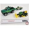 Image 12 : John Deere & More Collector Combo:  Cup; Toy Tractors; Playing Cards; Buddy L Truck; etc