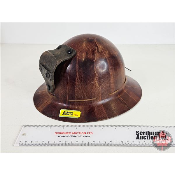 Vintage Coal Miners Helmet