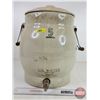 Image 2 : Medalta 5 Gal Imperial ICE WATER Crock with Spigot w/Lid (14-3/4"H)