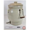 Image 6 : Medalta 5 Gal Imperial ICE WATER Crock with Spigot w/Lid (14-3/4"H)