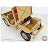 Image 7 : GI Joe Desert Patrol Adventure : Jeep & Man & Accessories! (with Original Box) (Box Measures: 12"H x